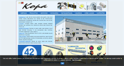 Desktop Screenshot of kopa.biz